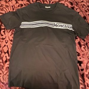 Men’s Black Moncler t-shirt. Worn once